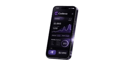 Codexa mobile app on phone